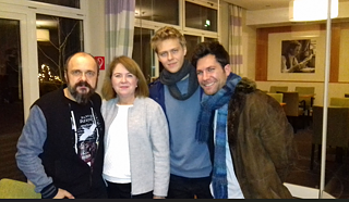 Arkadiusz Jakubik, Renata Prokurat, Jakub Gierszał, Fabian Mrongowius, Babelsberg 2010