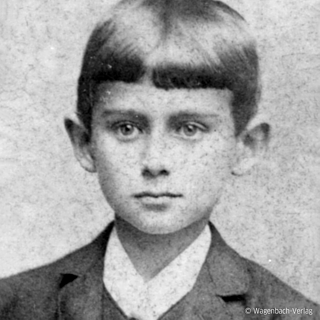 Franz Kafka als Kind