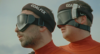 Blind footballers from FC Ingolstadt 04 listen to the sounds of orientation