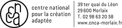 Logo cnca. Centre National pour la Création Adaptée