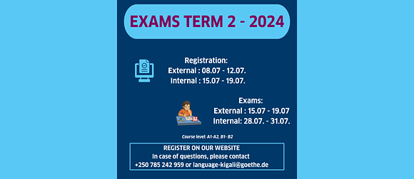 Exams Term 2 2024