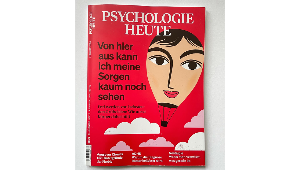 Illustration de couverture pour le magazine allemand « Psychologie Heute ».