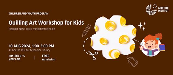 Quilling Art Workshop for Kids 