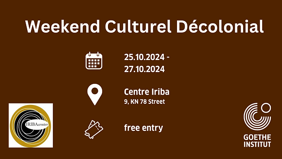 Weekend Culturel Décolonial 