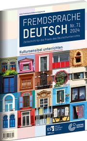 Abbildung der Ausgabe Kultursensibel unterrichten der Zeitschrift Fremdsprache Deutsch