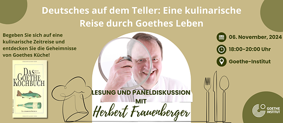 Lesung des bekannten deutschen Kochs - Herbert Frauenberger