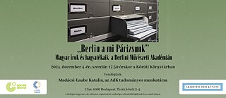 Berlin a mi Párizsunk