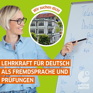 Gesucht: Lehrkraft für Deutsch als Fremdsprache