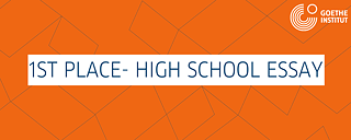 Orange background picture for first place - high school