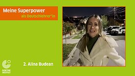 2. Platz: Alina Maria Budean