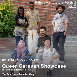 Queer Caravan am Rainbow Lit Fest