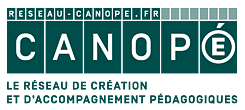 Logo grün réseau Canopé