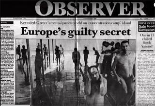 Periódico London Observer en 1989 © © Sol Prado Periódico London Observer en 1989