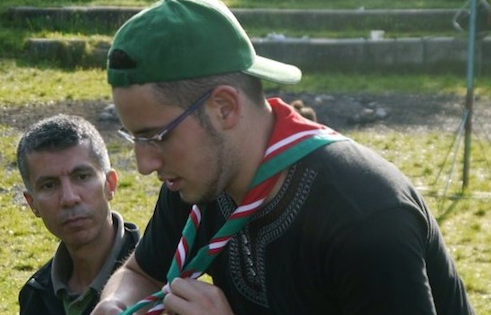 Ilias Saddouk, 24, aus Marokko, wohnt in Monheim am Rhein, Kaufmann, Jugendleiter beim BMPPD
