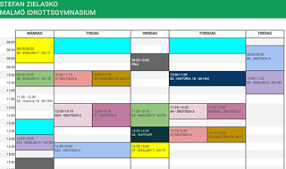 Mein Stundenplan © © Stefan Zielasko Mein Stundenplan