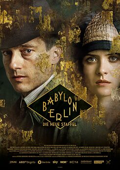 Promotional poster for the third season of the series Babylon Berlin