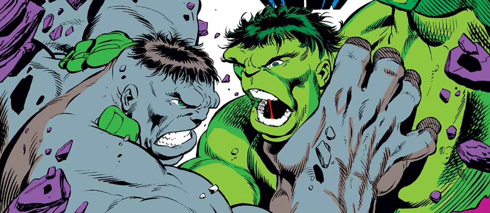 Crop of Marvel Comics “The Incredible Hulk” # 376, “Personality Conflict”